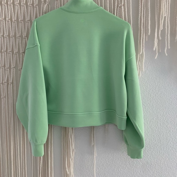All in Motion Lime Green Quarter-Zip - Picture 2 of 3